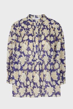 Gerard Darel Blouse En Voile De Coton Lipstick - Adrianna | Chemises & Blouses