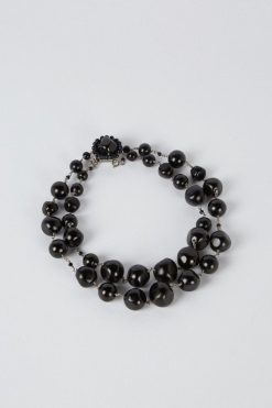 Gerard Darel Collier En Perles De Verre Noir - Jackie | Autres Accessoires