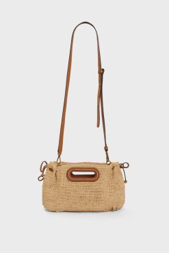 Gerard Darel Sac A Main En Raphia Ficelle - Mini Dany | Raphia & Crochet