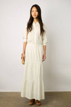 Gerard Darel Chemise A Monogramme Blanc - Clyde | Chemises & Blouses