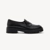 Gerard Darel Mocassins En Cuir Lisse Noir - Oliver | Chaussures