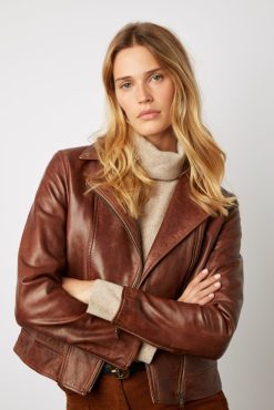 Gerard Darel Veste En Cuir - Natsuni | Cuirs & Peaux