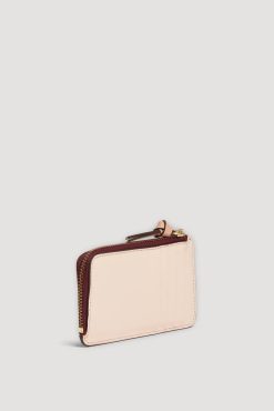 Gerard Darel Porte Carte Cuir Lisse Bordeaux - Cardholder | Petite Maroquinerie