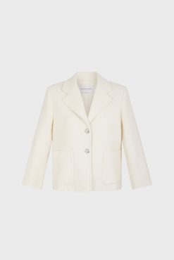 Gerard Darel Blazer En Tweed Uni Ecru - Bailee | Costumes & Ensembles