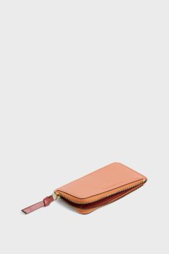 Gerard Darel Porte Carte En Cuir Abricot - Cardholder | Petite Maroquinerie