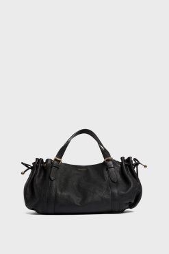 Gerard Darel Sac A Main En Cuir Femme Noir Le 24H | L'Iconique 24H