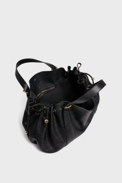 Gerard Darel Sac A Main En Cuir Femme Noir Le 24H | L'Iconique 24H