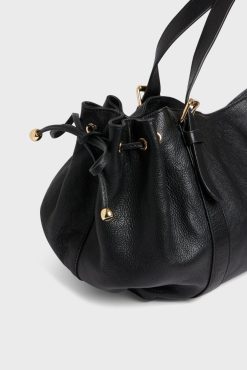 Gerard Darel Sac A Main En Cuir Femme Noir Le 24H | L'Iconique 24H