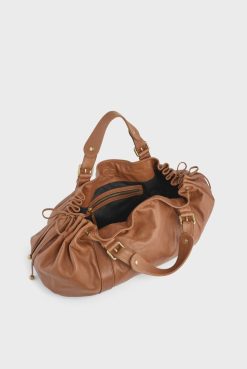 Gerard Darel Sac A Main En Cuir De Veau Cognac - 36H | L'Iconique 24H