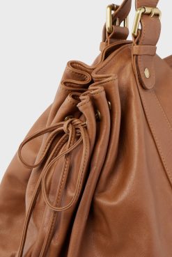 Gerard Darel Sac A Main En Cuir De Veau Cognac - 36H | L'Iconique 24H