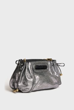 Gerard Darel Sac A Main En Cuir Lamine Effet Glitter - Mini Dany | Sacs A Bandouliere