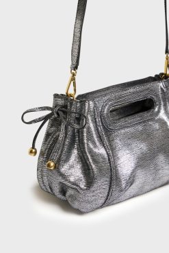 Gerard Darel Sac A Main En Cuir Lamine Effet Glitter - Mini Dany | Sacs A Bandouliere