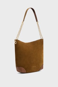 Gerard Darel Sac Hobo En Cuir Velours - Le Charlotte | Sacs A Bandouliere