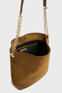 Gerard Darel Sac Hobo En Cuir Velours - Le Charlotte | Sacs A Bandouliere