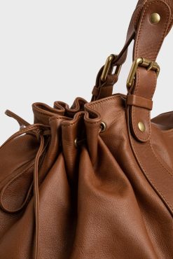 Gerard Darel Sac A Main En Cuir De Veau Cognac - 72H | L'Iconique 24H