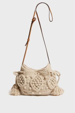 Gerard Darel Sac Travers En Tricot - Mini 24 | Raphia & Crochet