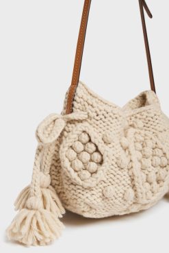 Gerard Darel Sac Travers En Tricot - Mini 24 | Raphia & Crochet