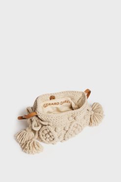 Gerard Darel Sac Travers En Tricot - Mini 24 | Raphia & Crochet