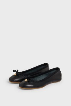 Gerard Darel Ballerines En Cuir Noir - Mia | Chaussures