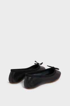 Gerard Darel Ballerines En Cuir Noir - Mia | Chaussures