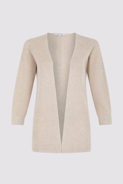 Gerard Darel Gilet Fluide Irise Beige - Lesli | Maille