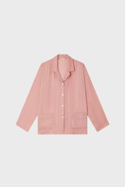 Gerard Darel Pyjama En Soie - Vieux Rose | Pyjamas & Kimonos