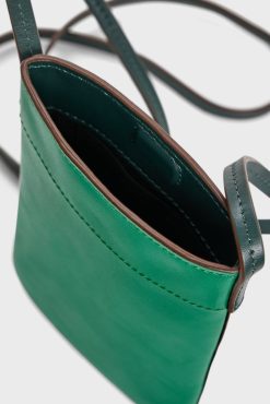 Gerard Darel Porte Telephone En Cuir Vert - Ladyphone | Petite Maroquinerie