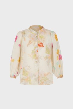 Gerard Darel Chemise Voile De Coton Multicolore - Narin | Chemises & Blouses