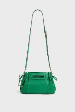 Gerard Darel Sac A Main En Cuir Vert - Mini Dany | Sacs A Bandouliere