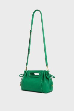 Gerard Darel Sac A Main En Cuir Vert - Mini Dany | Sacs A Bandouliere