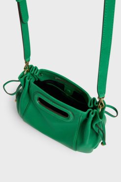 Gerard Darel Sac A Main En Cuir Vert - Mini Dany | Sacs A Bandouliere