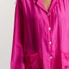 Gerard Darel Pyjama En Soie - Fuchsia | Pyjamas & Kimonos