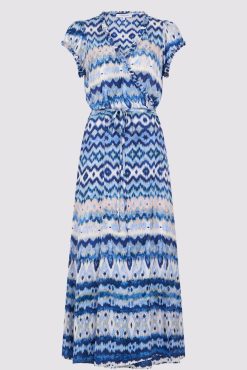 Gerard Darel Robe Longue Portefeuille Indigo - Emilya | Robes