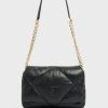 Gerard Darel Sac Bandouliere Cuir Matelasse Noir - Fanny | Sacs A Bandouliere