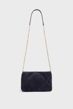 Gerard Darel Sac Bandouliere Cuir Matelasse Bleu - Fanny | Sacs A Bandouliere