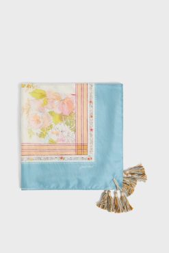 Gerard Darel Foulard A Pompons En Soie Naturel - Prissie | Etoles & Foulards