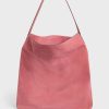 Gerard Darel Sac Hobo En Cuir Velours Bois De Rose - Lady | Le Lady