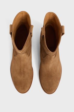 Gerard Darel Boots En Cuir Velours - Elie | Chaussures