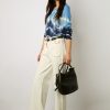 Gerard Darel Pull Cachemire Tie And Dye Bleu Ocean - Lua | Maille