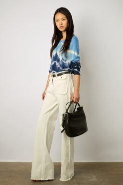 Gerard Darel Pull Cachemire Tie And Dye Bleu Ocean - Lua | Maille