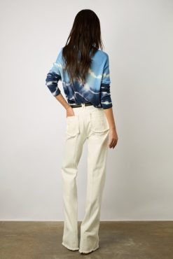 Gerard Darel Pull Cachemire Tie And Dye Bleu Ocean - Lua | Maille