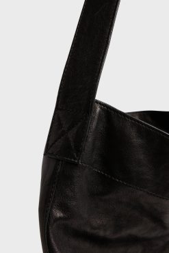 Gerard Darel Sac Hobo Cuir De Mouton Femme Noir Lady | Le Lady