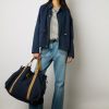 Gerard Darel Parka Militaire En Coton Marine - Sandra | Manteaux & Trenchs