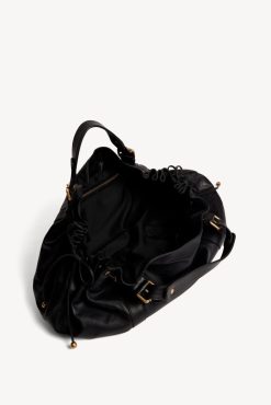 Gerard Darel Sac A Main En Cuir De Veau Noir - 36H | L'Iconique 24H