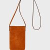 Gerard Darel Porte Telephone En Cuir Orange - Ladyphone | Petite Maroquinerie