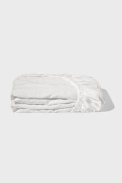 Gerard Darel Drap Housse En Lin Lave - Blanc | Draps Housse