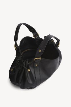 Gerard Darel Sac En Cuir De Veau Noir - Le 24H | L'Iconique 24H