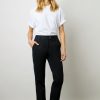 Gerard Darel Pantalon 7/8 En Coton Uni Marine - Cora | Costumes & Ensembles