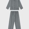 Gerard Darel Pyjama En Soie - Gris Clair | Pyjamas & Kimonos