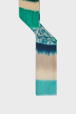 Gerard Darel Foulard Tie And Dye Emeraude - Phoebe | Etoles & Foulards